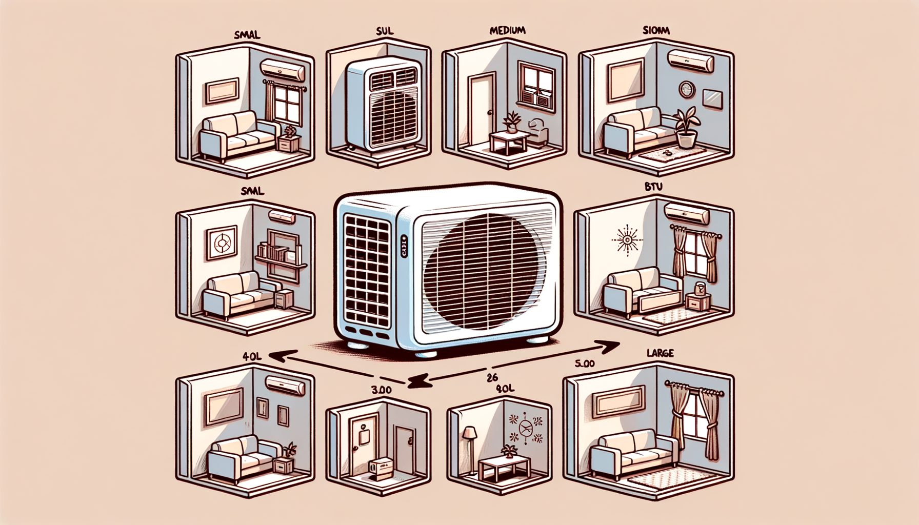Air Conditioner BTU Guide: Calculate Capacity by Room Size