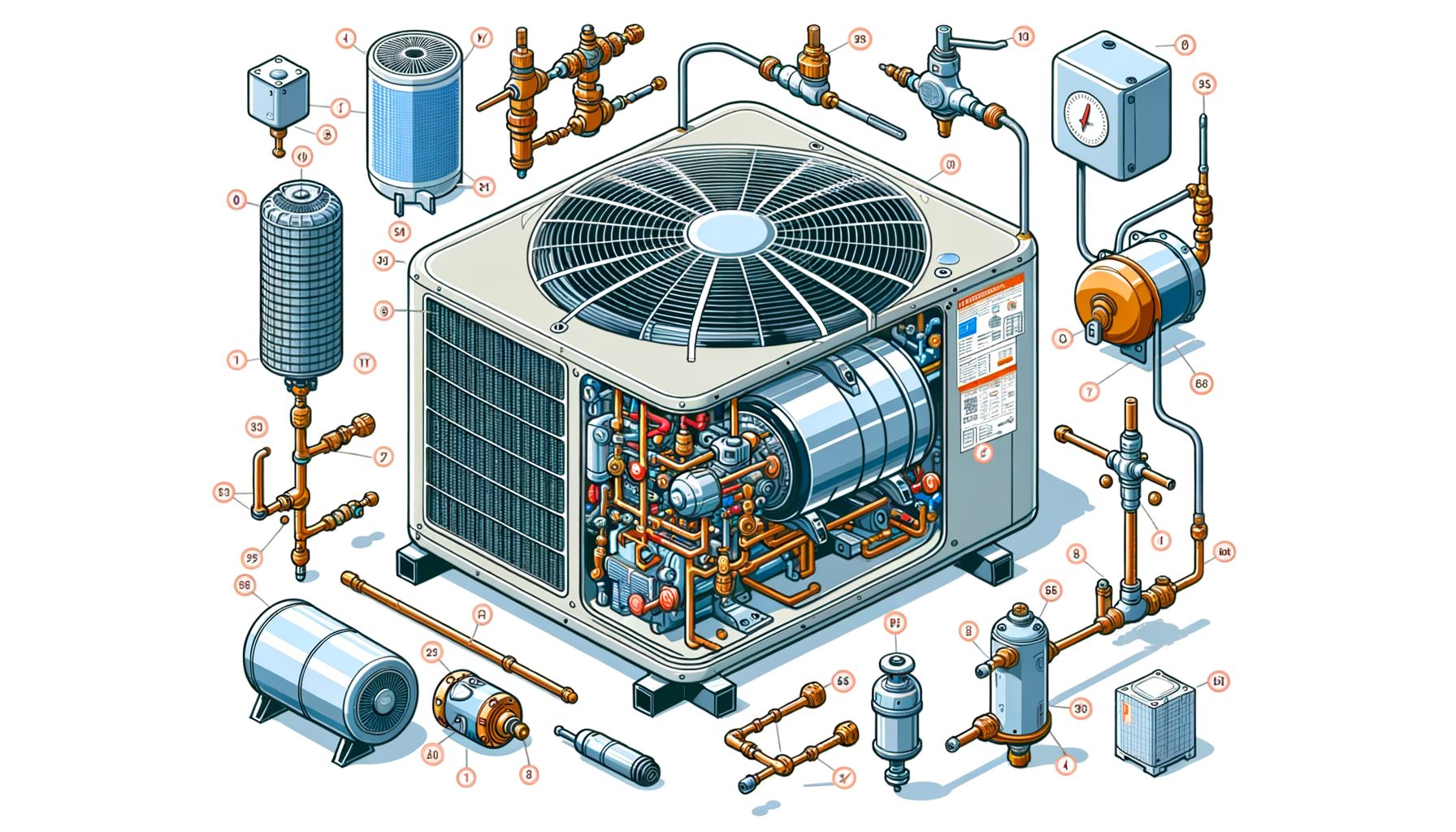 Essential Air Conditioner Components: Key Parts to Know