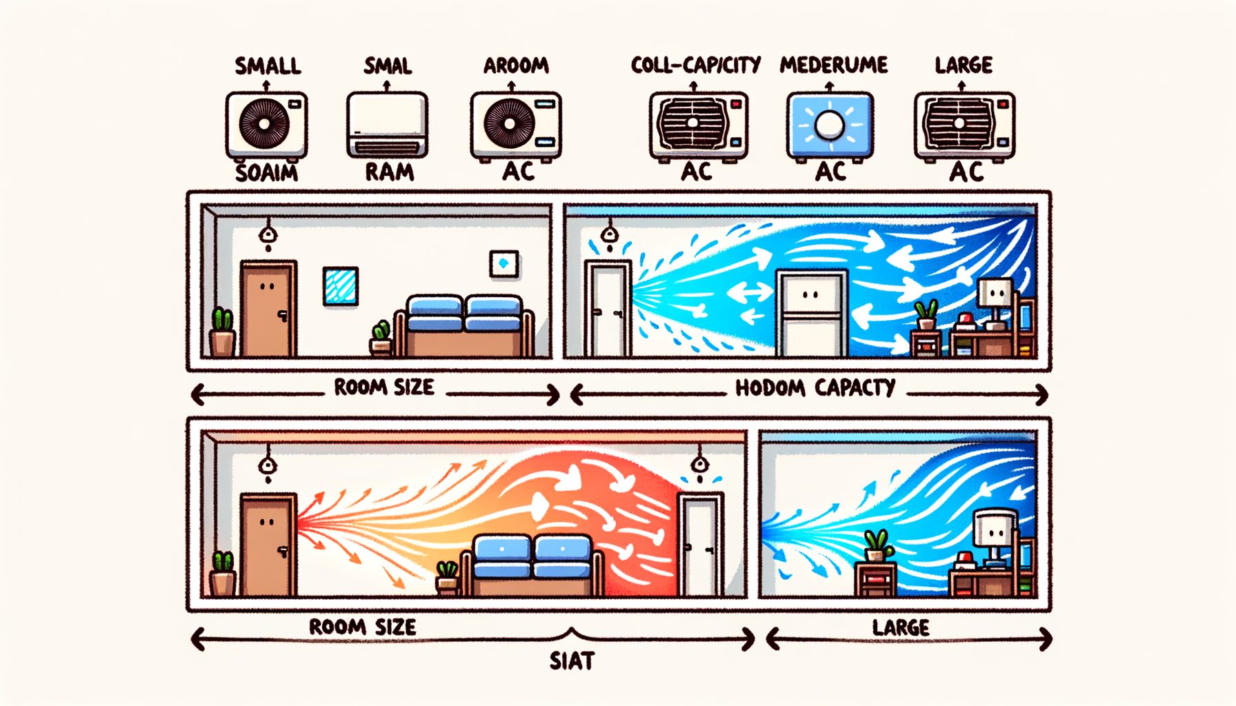 Pick the Right AC Capacity: BTU and HP Guide for Your Room