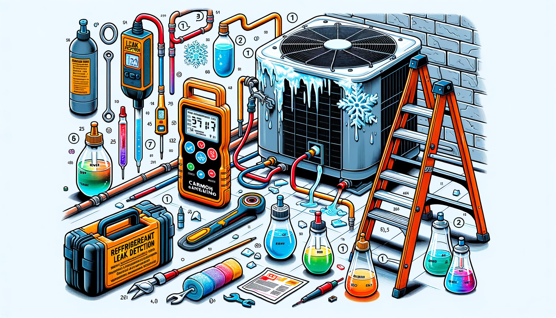 HVAC Refrigerant Leak Detection: DIY Tools, Signs, Steps