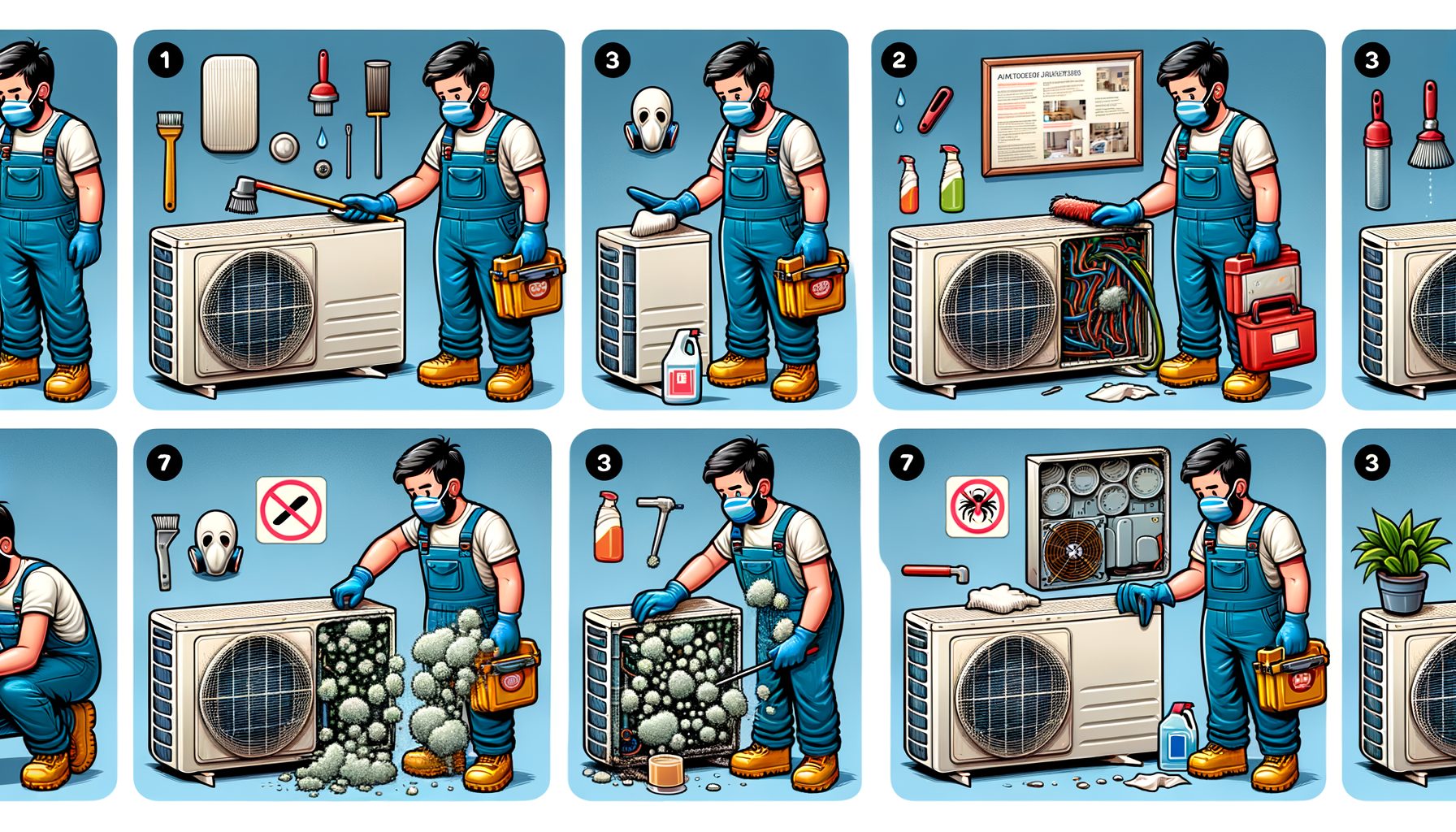 How to Remove Mold from Your AC Indoor Unit: A Step-by-Step Guide